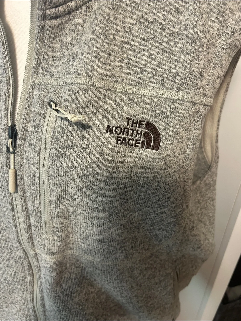 The North Face sleeveless fleece